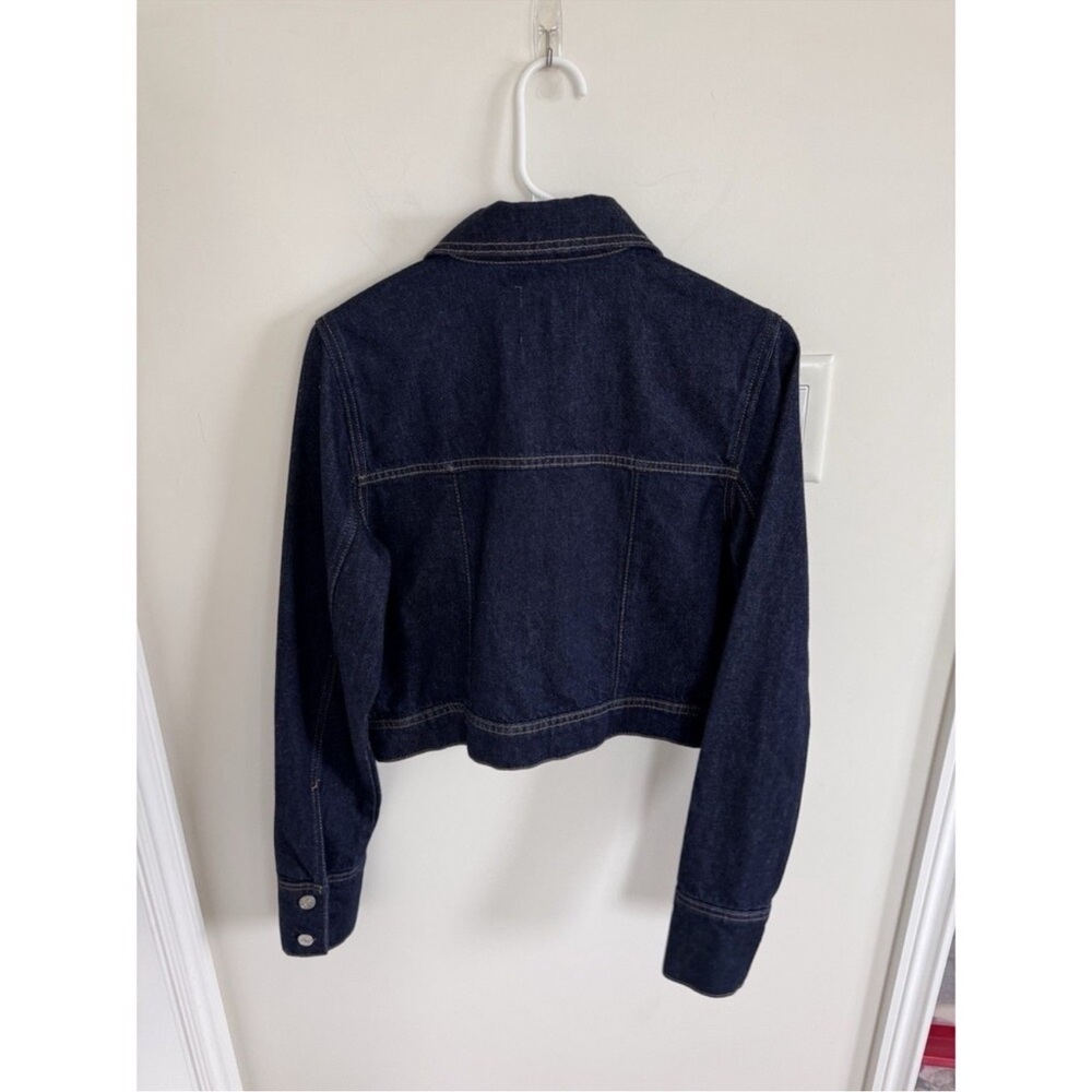 Reformation Fiona Cropped Denim Jacket And Mia Bootcut Jeans Set M - Picture 8 of 13